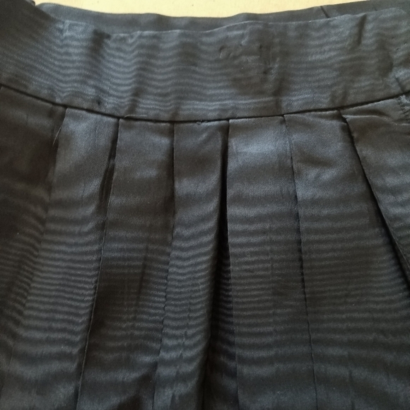 HOST PICK Ellen Tracy VTG late 50s early 60s rare taffeta skirt black size P9/10 - Picture 3 of 8